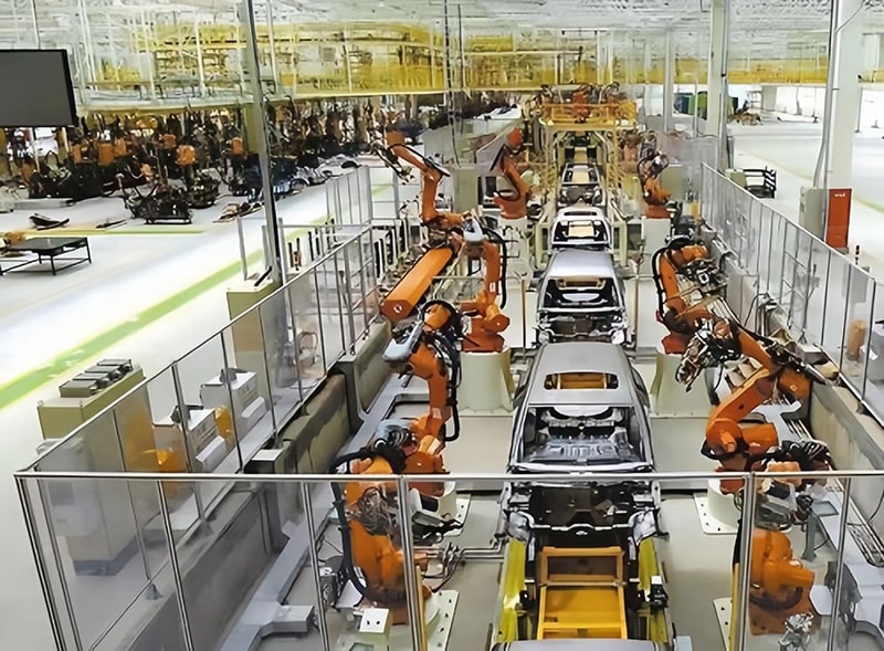 Fungsi dan ciri penyejuk digunakan dalam barisan industri automobil tenaga baharu