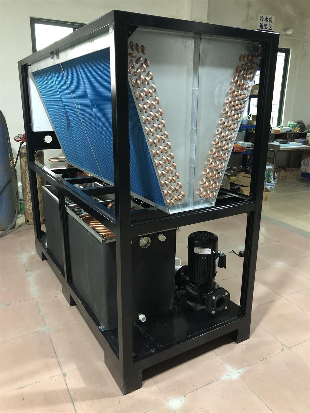 Penyejuk Kotak Penyejuk Udara 25HP untuk Pemprosesan Minuman