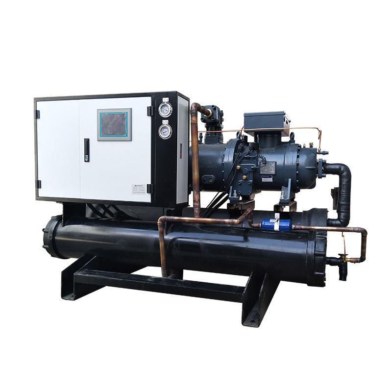 3PH-220V-60HZ 80HP Penyejuk Skru yang disejukkan dengan air